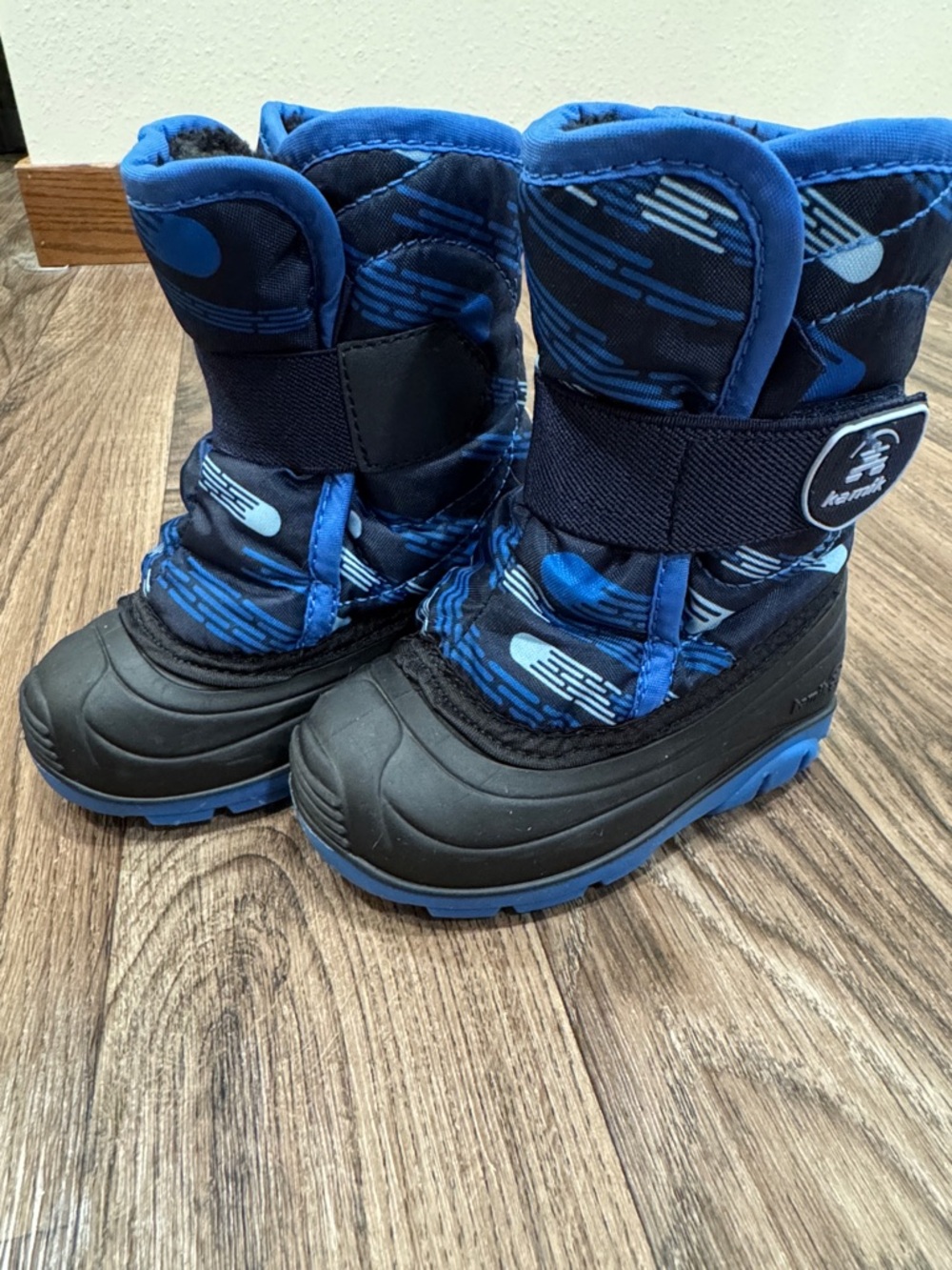 BABY TODDLER'S KAMIK | SNOWBUG 4 WATERPROOF BOOTS | NAVY BLUE